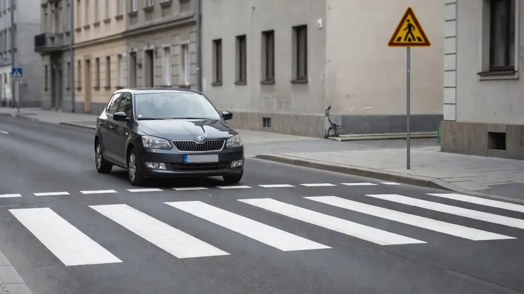 Mandat za nieprzepuszczenie pieszego – ile wynosi i kiedy grozi?